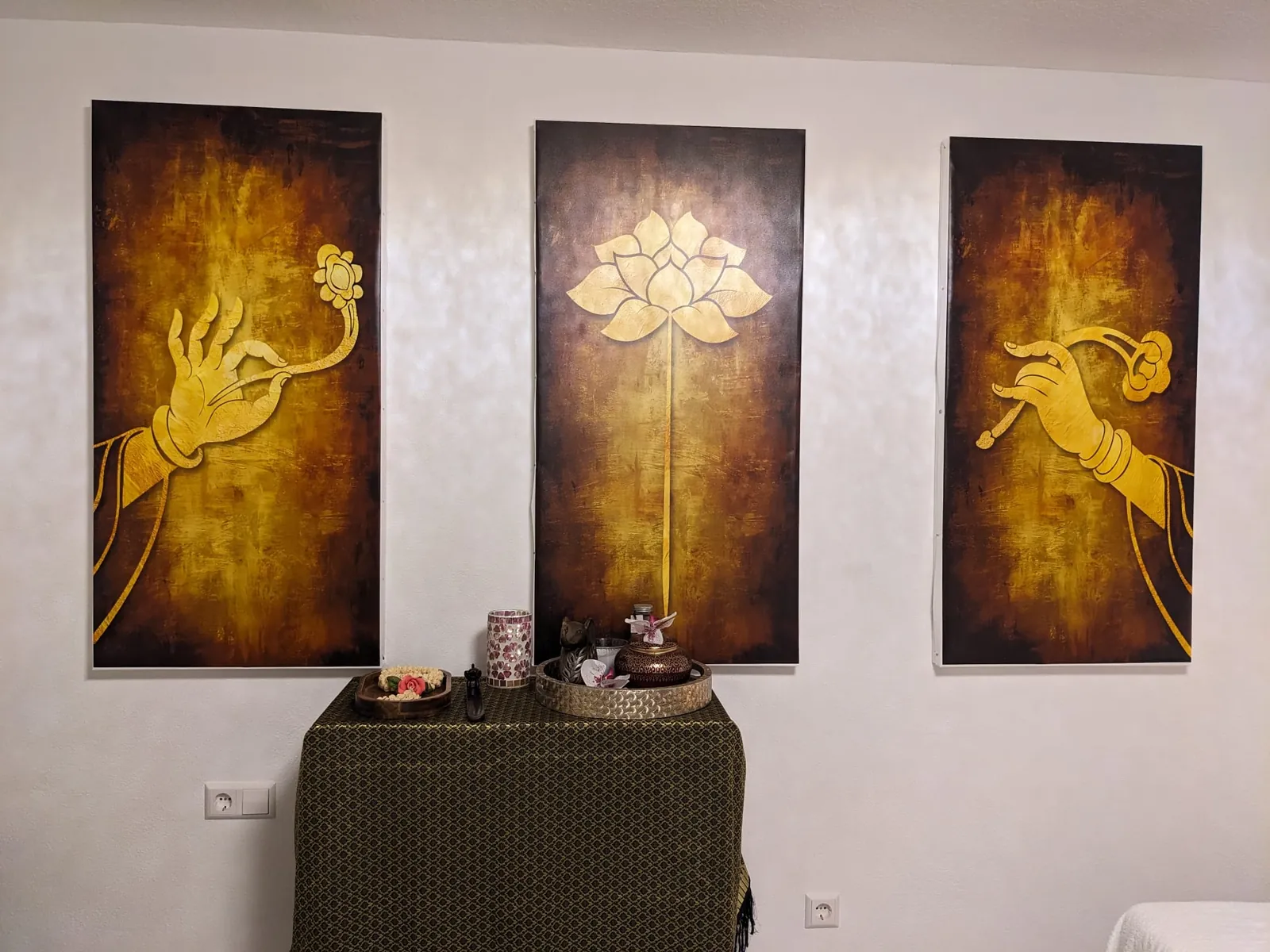 Atmosphäre im Massage-Studio Magstadt